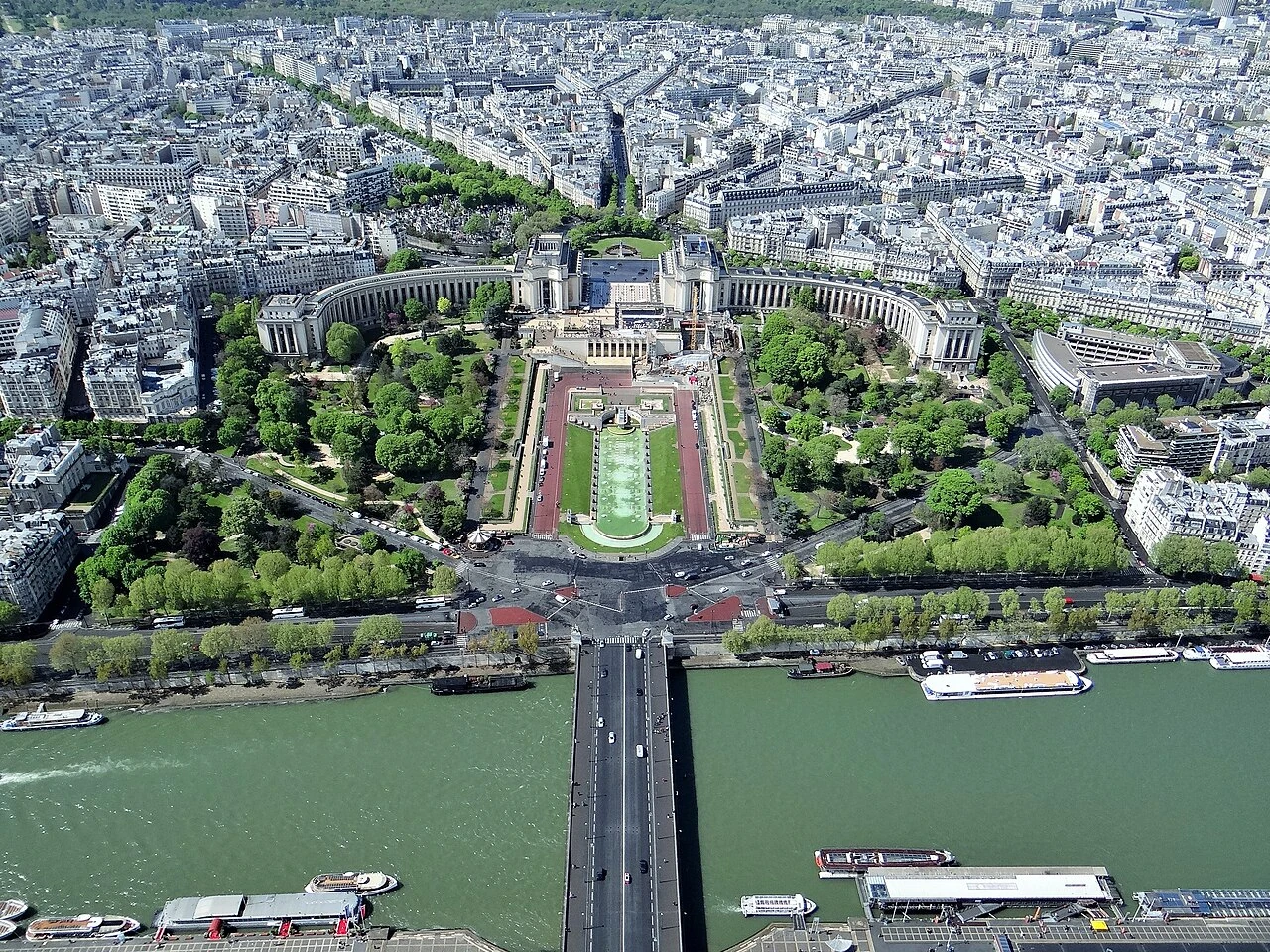 Palais de Chaillot & Jardins du Trocadéro